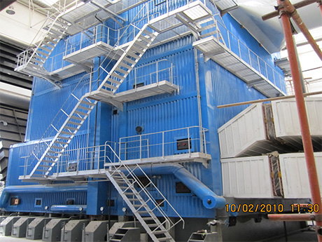 46MW，29MW DHL系列角管式水管熱水鍋爐